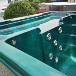 Готовый СПА бассейн с противотоком Bigeer SwimSpa Белло