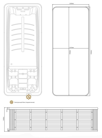 Плавательный спа-бассейн Finn SF-905
