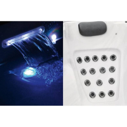 Плавательный бассейн спа с противотоком Treesse Saint-Tropez