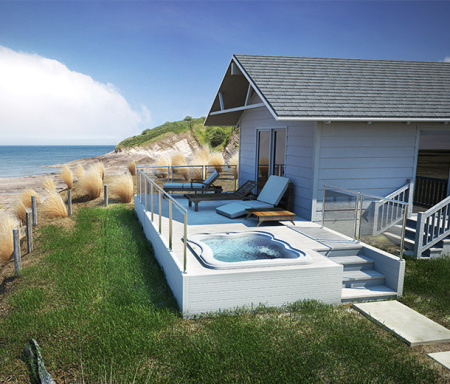 Спа бассейн Jacuzzi LODGE+ M Hydro Built In